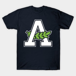 Collegiate Letter A - Light T-Shirt